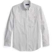 Ralph Lauren Camisa azul / moca / blanco