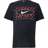 Nike Camiseta rojo / negro