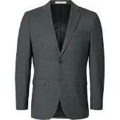 Selected Chaqueta saco 'SLHTheo' gris moteado