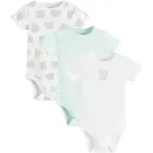 Cool Club Pijama entero/body azul claro / gris / blanco