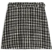HUGO Falda 'Rinuna-1' negro / offwhite