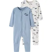 Name it Pijama ecru / navy / azul pastel / azul claro