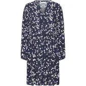 B.young Vestido camisero 'BYJosa' azul oscuro / blanco