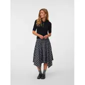 Vero Moda Falda 'VMLucky' piedra / negro