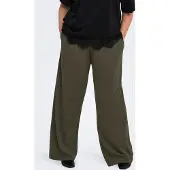 ONLY Pantalón plisado 'CARSTILLA' oliva