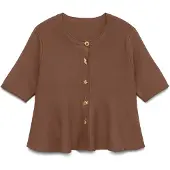 Vero Moda Cárdigan 'VMLizzie' marrón