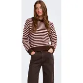 ONLY Jersey 'ONLALIVIA' marrón moteado / rosa
