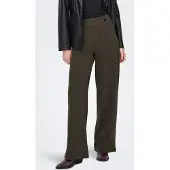 ONLY Pantalón plisado 'JDYGeggo' marrón oscuro