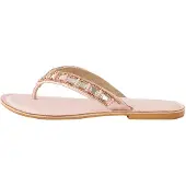 Next Sandalias de dedo 'Forever Comfort' bronce / rosé / plata
