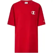 Champion Camiseta rojo sangre / negro / blanco