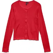 Vero Moda Cárdigan 'VMISA' rojo