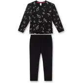 Sanetta Pijama negro / blanco