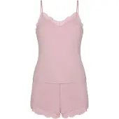 Hunkemoller Pijama de pantalón corto 'Nana' rosa