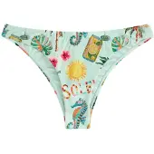 Next Braga de bikini azul claro / menta / naranja / magenta