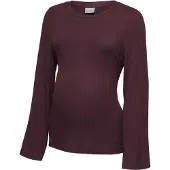 Mamalicious Camiseta rojo vino
