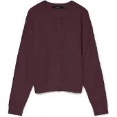 Vero Moda Cárdigan 'VMMarina' rojo vino