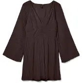 Vero Moda Vestido 'VMora' marrón oscuro