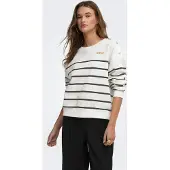 ONLY Sudadera 'ONLUMA' negro / blanco