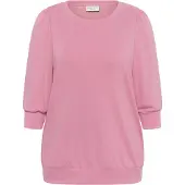KAFFE CURVE Sudadera 'Annia' rosa