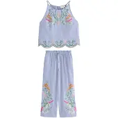 Ted Baker Pijama camelo / azul pastel / verde / rosa