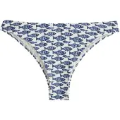 Next Braga de bikini crema / genciana