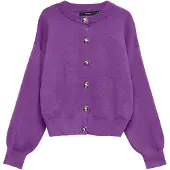 Vero Moda Cárdigan 'VMNOELLA' lila oscuro