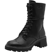 Tamaris Botines con cordones negro