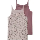 Name it Camiseta Interior Sin Mangas Violet Flower 13261336 2 Unidades