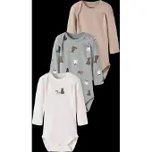 Name it Pijama entero/body camelo / marrón / jade / offwhite
