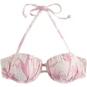Next Top de bikini rosa / blanco