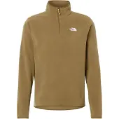 The North Face - Glacier Fleece 1/4 Zip Jacket - Jerséis de forro polar size XXL, marrón