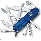 Victorinox Huntsman azul transparente 1.3713.T2 navaja suiza