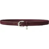 Ralph Lauren Cinturón 'CHARM CLASSC' rojo cereza