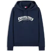 Tommy Hilfiger Sudadera 'ESS' navy / blanco