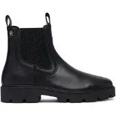 Tommy Hilfiger Botas Chelsea negro