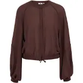 We fashion Blusa marrón oscuro