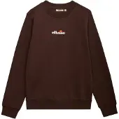 Ellesse Sudadera 'Fairros' marrón oscuro / naranja claro / granadina / blanco