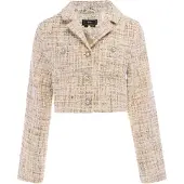 Faina Blazer 'Festive' crema / piel / pueblo