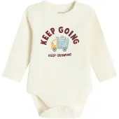 Cool Club Pijama entero/body beige claro