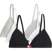 Tommy Hilfiger Underwear Sujetador gris moteado / negro / blanco