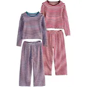 Next Pijama crema / azul claro / burdeos / rojo sangre