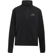 Adidas adidasChaqueta de felpa con cremallera hasta el pecho Terrex Multi Essentials S Black Mujer