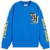 Tommy Hilfiger Sudadera azul / amarillo claro