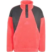 Adidas adidasJersey de felpa gruesa con botón a presión Terrex Xploric CLIMAWARM S Pure Turbo Hombre