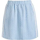 Usha Falda azul claro / blanco