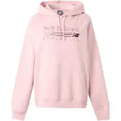 New Balance Sudadera berenjena / pitaya / altrosa