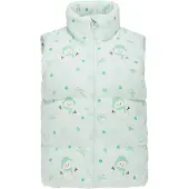 Mymo Chaleco 'Young Fashion' aqua / marrón / menta / blanco