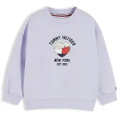 Tommy Hilfiger Sudadera azul noche / lila / rojo / blanco