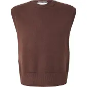 Weekday Camiseta sin mangas 'Isak' marrón