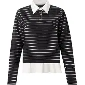 Marc Cain Camiseta negro / blanco